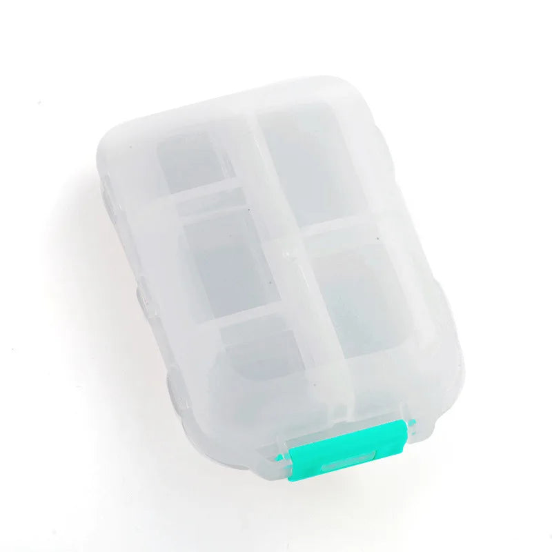 Portable Daily Pill Box Organizer