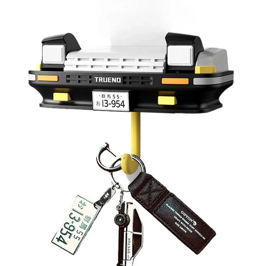 Car Shaped Key Holder with Wall Hooks - Befez