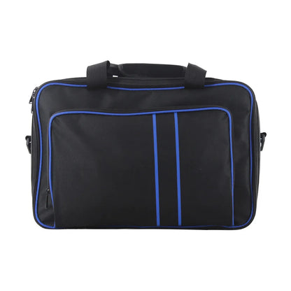 Durable PS5 Travel Bag with Shoulder Strap & Pockets