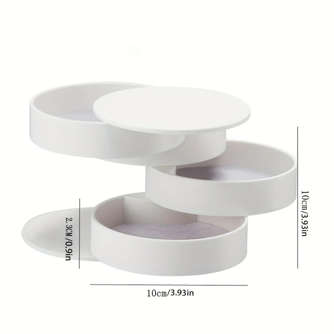 Portable 5 Tier Cosmetic Storage Case