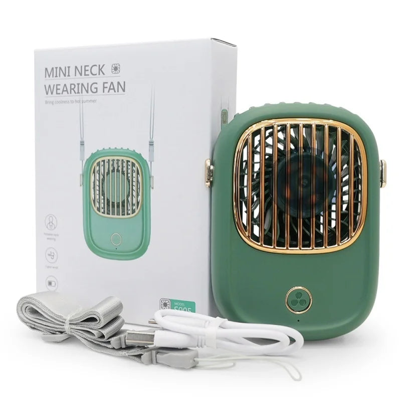 Compact Personal Neck Cooler Fan
