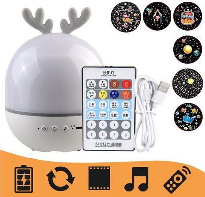 Calming Night Sky Star Projector for Sleep