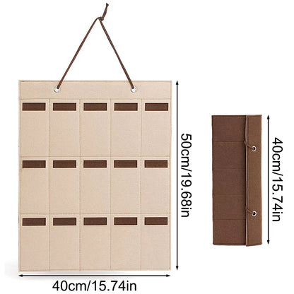 Stylish Wall Mount Glasses Organizer Storage Case