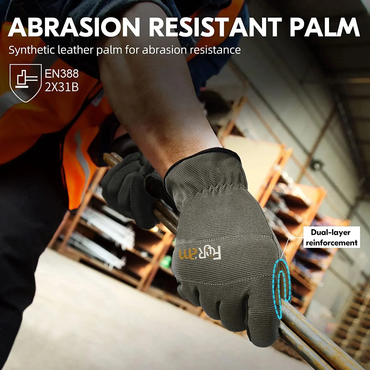 Gripmaster | Non-slip Safety Gloves for Tough Tasks