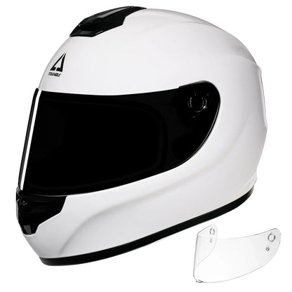 Befez | Premium Full Face Motorcycle Helmet with Clear Shield