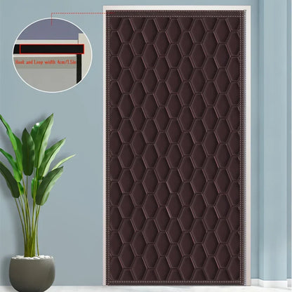 Thermal Winter Door Curtain | Warmth & Noise Blocking