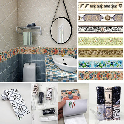 Easy Stick Waterproof Wall Border Tape