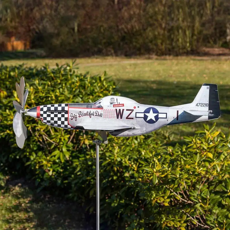 Outdoor Metal Wind Spinner Garden Decoration