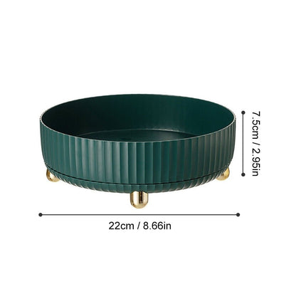 Stylish Rotating Tray Organizer