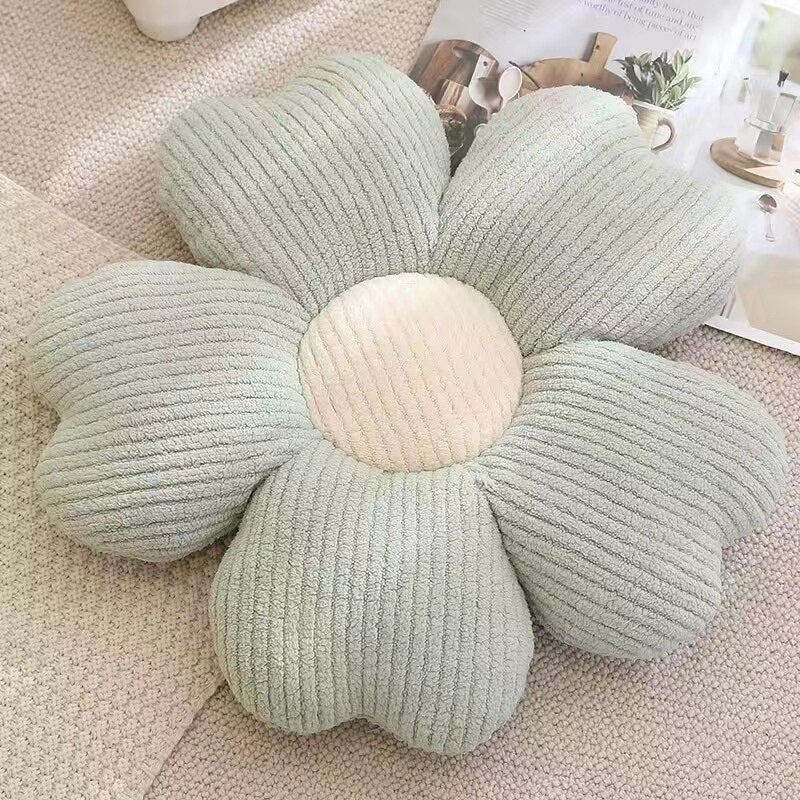 Soft Floral Pattern Pillow