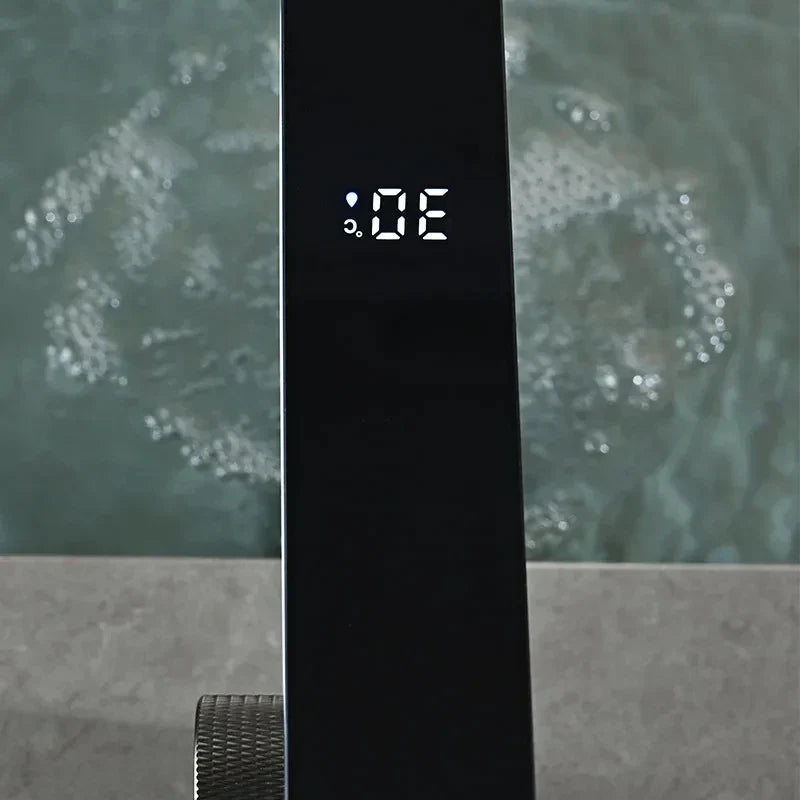 Smart LED Faucet with Digital Temp Control and Mixer