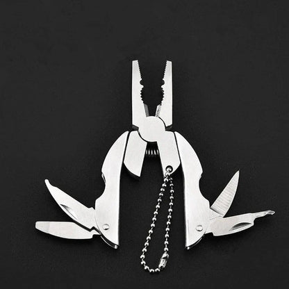 Compact Pocket Multitool with Pliers and Knife