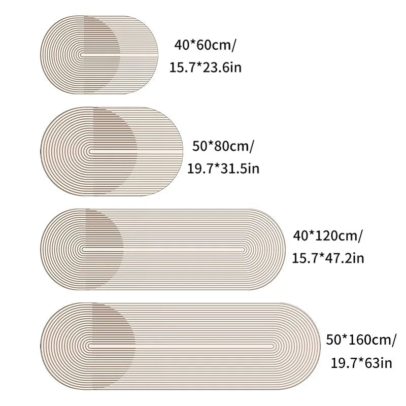 Soft Aqua Bathroom Mat | Absorbent & Anti-Slip - Befez