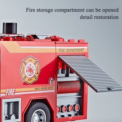 Big Kids Fire Engine Playset Toy Vehicle