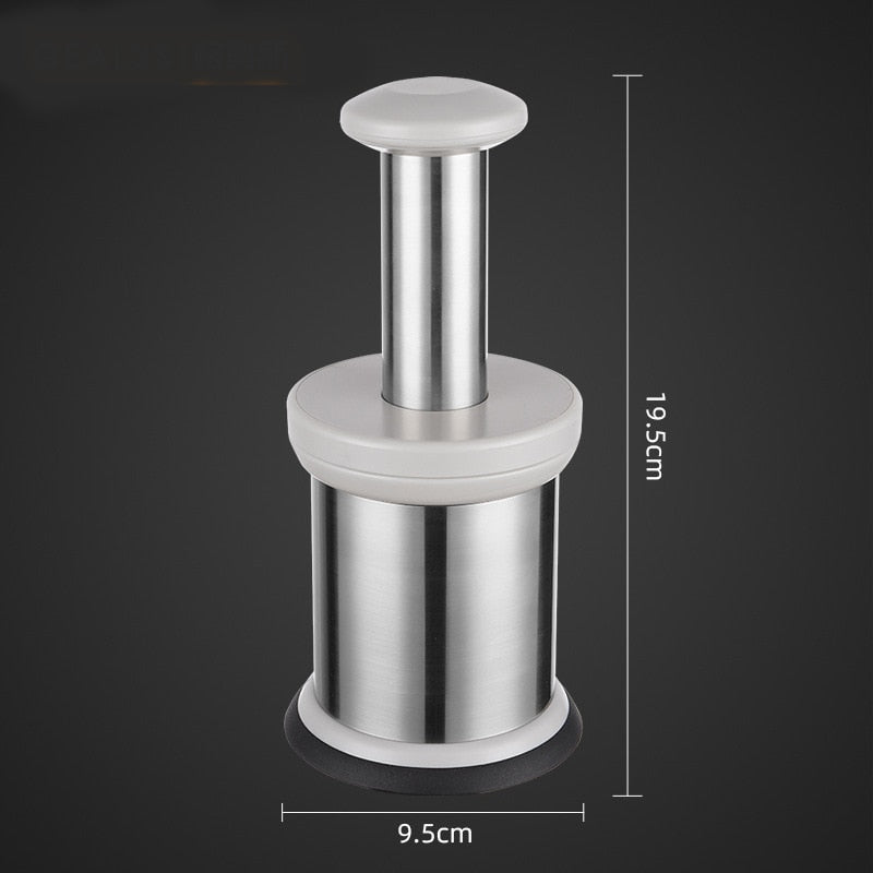 Simple Stainless Garlic Press Crusher