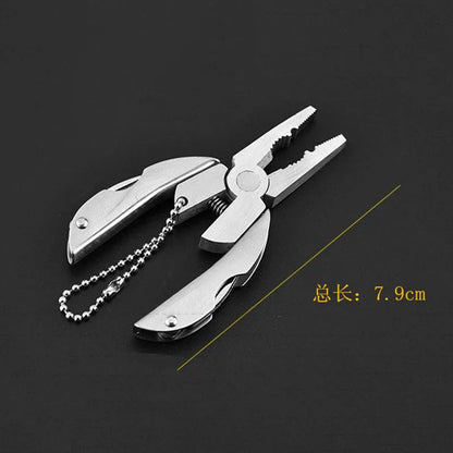 Compact Pocket Multitool with Pliers and Knife