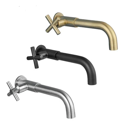 Stylish Wall Mount Faucet with Modern Waterfall Style