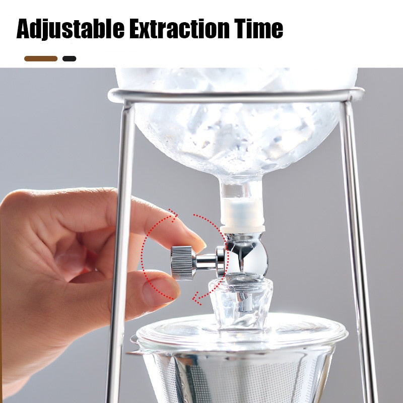 Retro Style Glass Coffee Maker