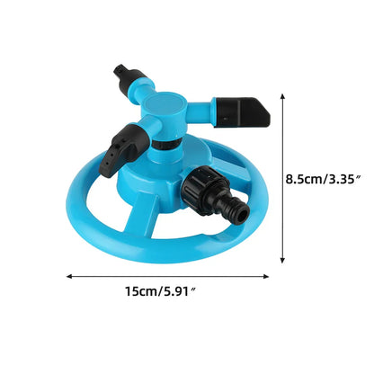 Efficient 360° Rotating Lawn Sprinkler System