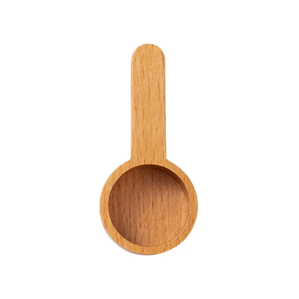 Natural Wood Kitchen Measuring Spoons Set