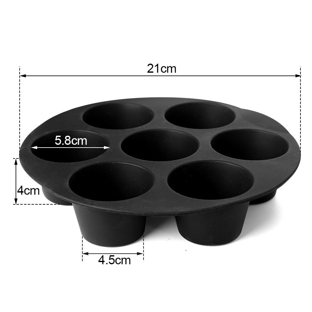 Non-Stick Cupcake Tray for Easy Air Fryer Baking