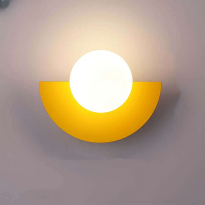 Befez | Modern Half Moon Metal Wall Light