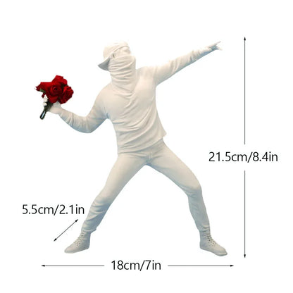 Befez | Banksy Figurine Set | Iconic Pop Art Decor
