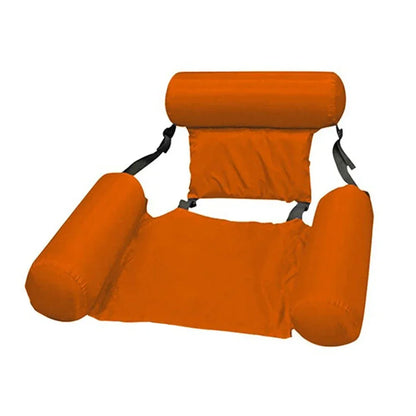Comfortable Pool Float Lounge Chair - Adjustable & Portable