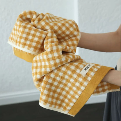 Classic Compact Woven Cotton Towel