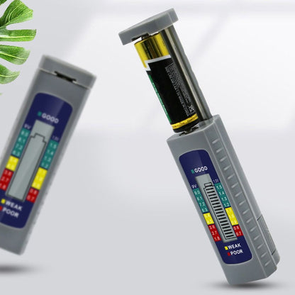 Accurate Universal Battery Voltage Tester with LCD Display
