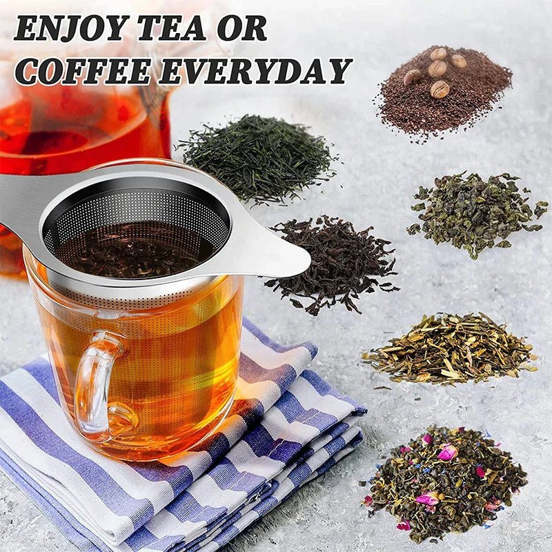 Premium Tea Infuser Stainless Steel Fine Mesh Strainer