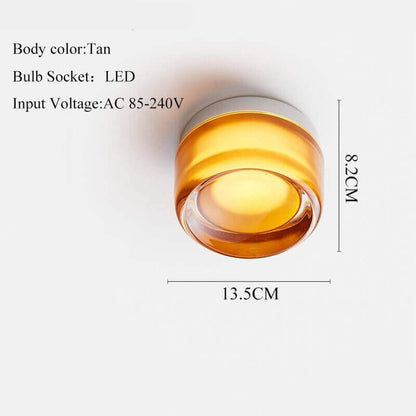 Modern Clear Glass Wall Light