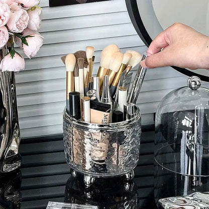 Portable Makeup Storage Case with 360 Spin