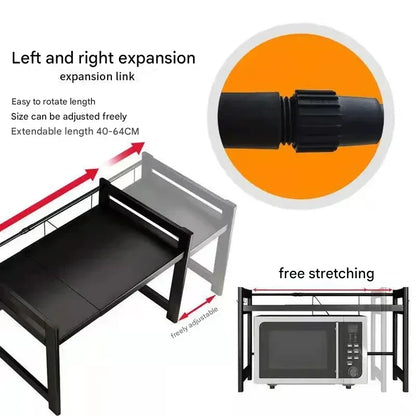 Space Saving Stainless Steel Folding Kitchen Rack