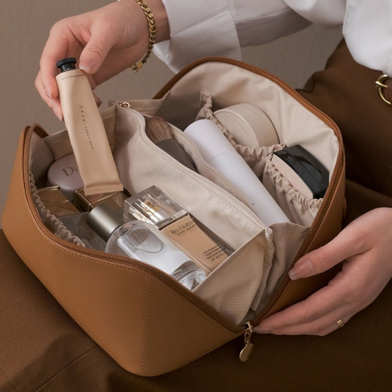 Spacious Big Travel Makeup Storage Bag