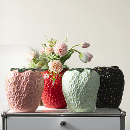 Pretty Pink Flower Vase