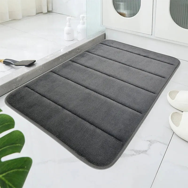 Soft Coral Anti-Slip Bathroom Mat