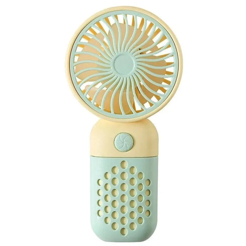 Compact Rechargeable Mini Hand Fan with Scented Mode