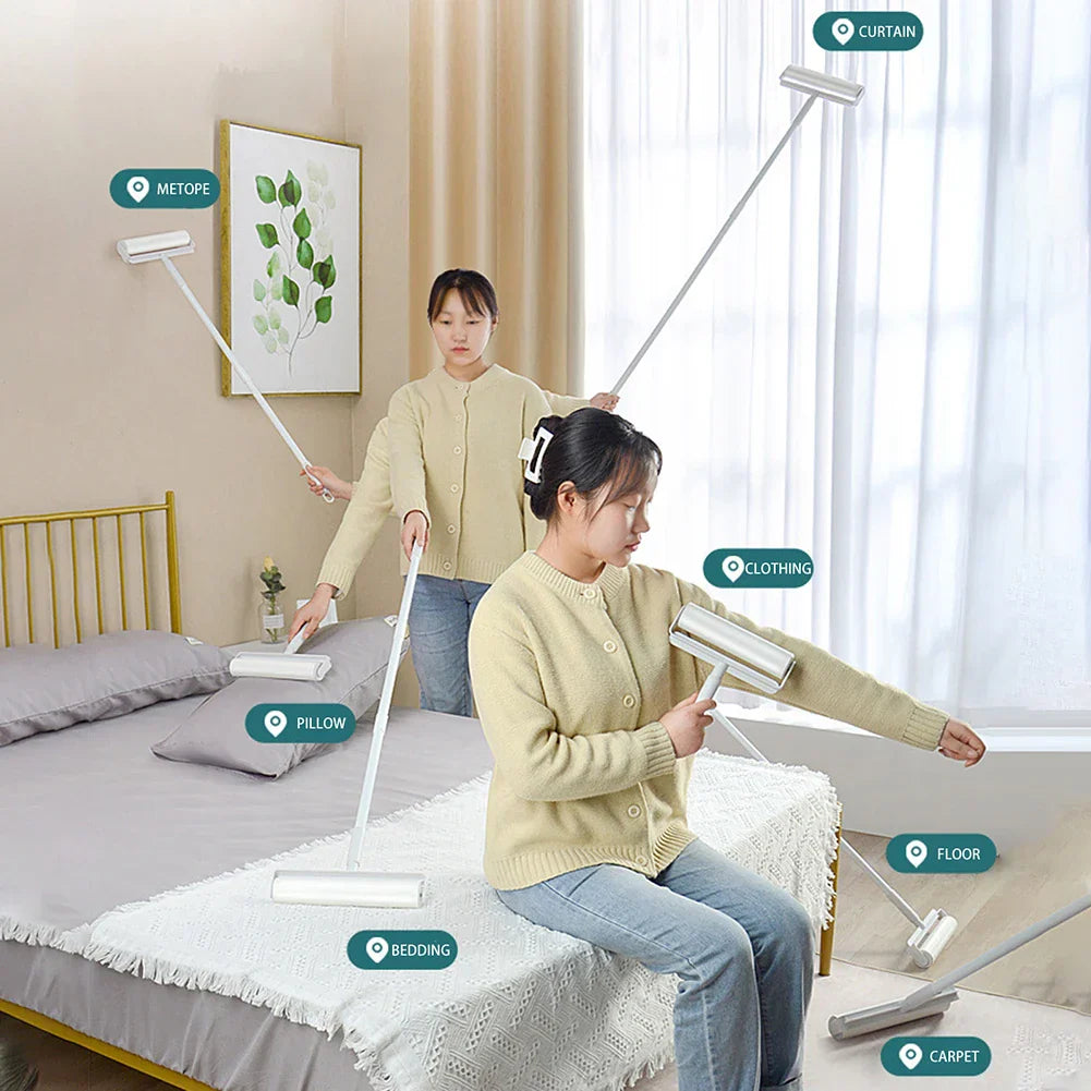 Effective Lint Roller with Extendable Handle