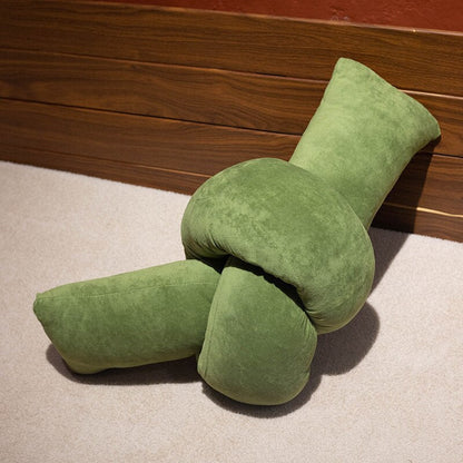 Soft Veggie Print Throw Pillows