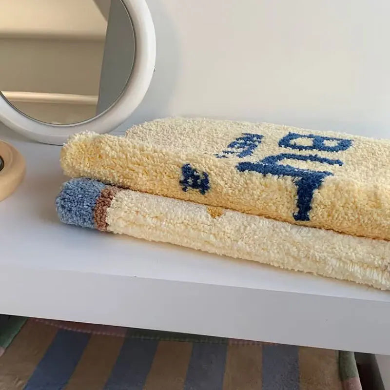 Soft Plush Tufted Door Mat