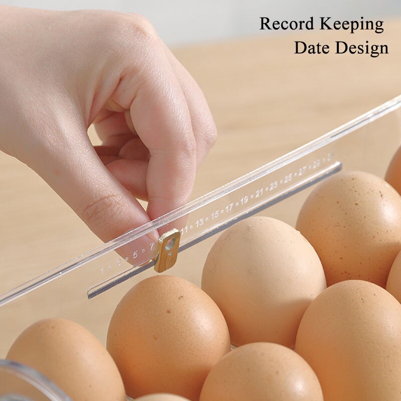 Space Saving Auto Flip Egg Tray