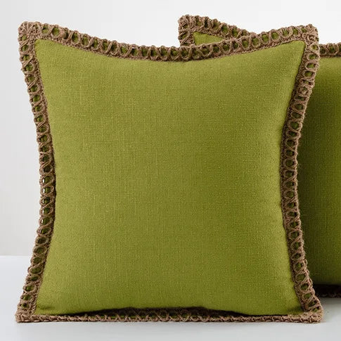 Vibrant Decorative Pillow in Classic Design