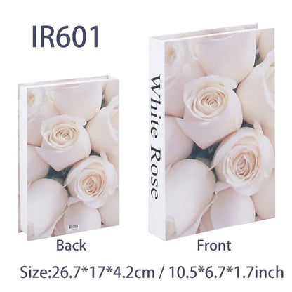 Stylish Book Box Coffee Table Decorative Storage