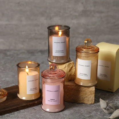 Classic Fragrant Candle Soy Wax Home Aromatherapy