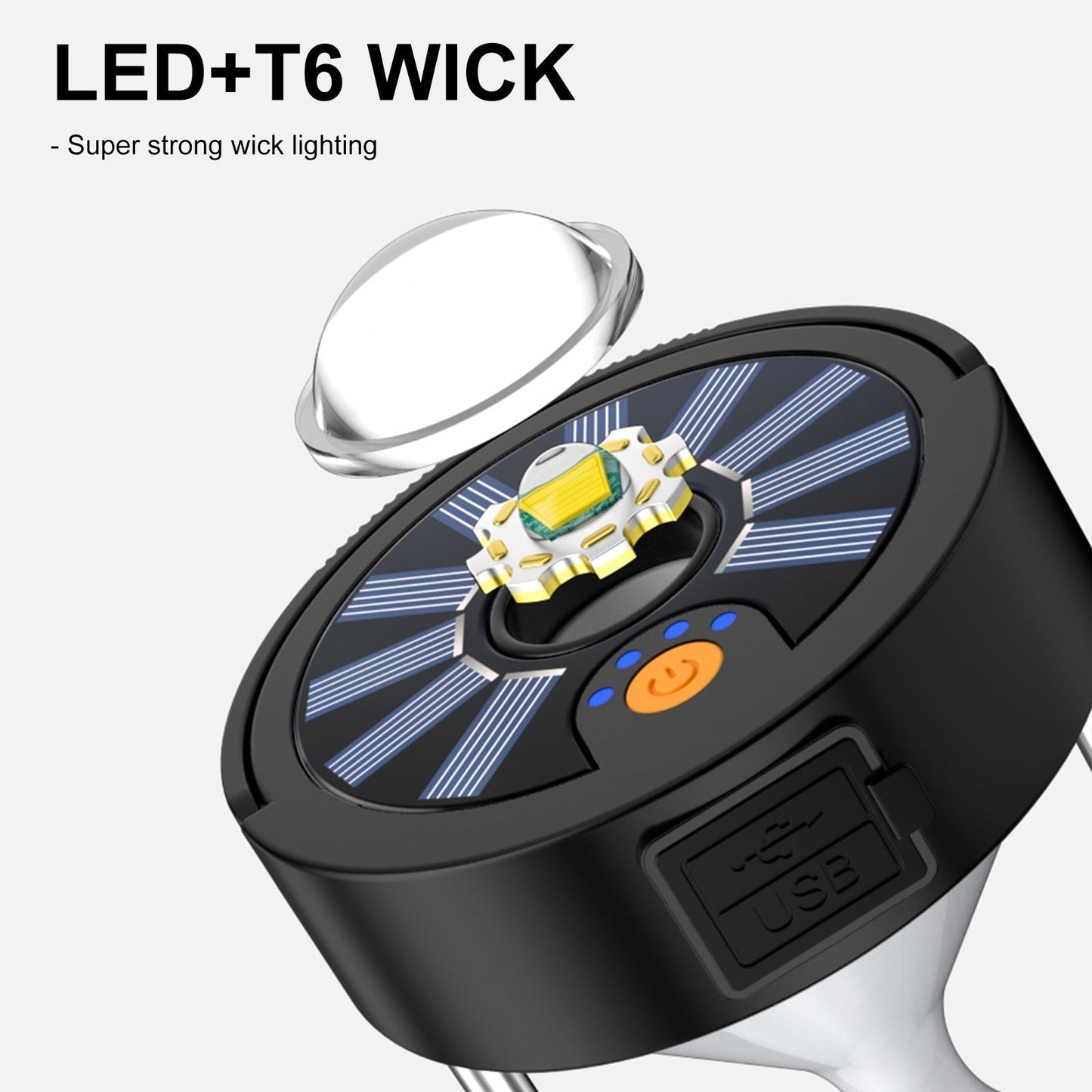 Portable Rechargeable Outdoor Camping Lantern