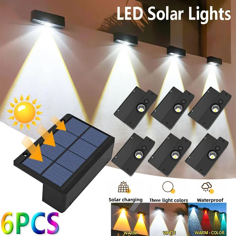 Wireless Outdoor Solar Powered Wall Lamp - Befez