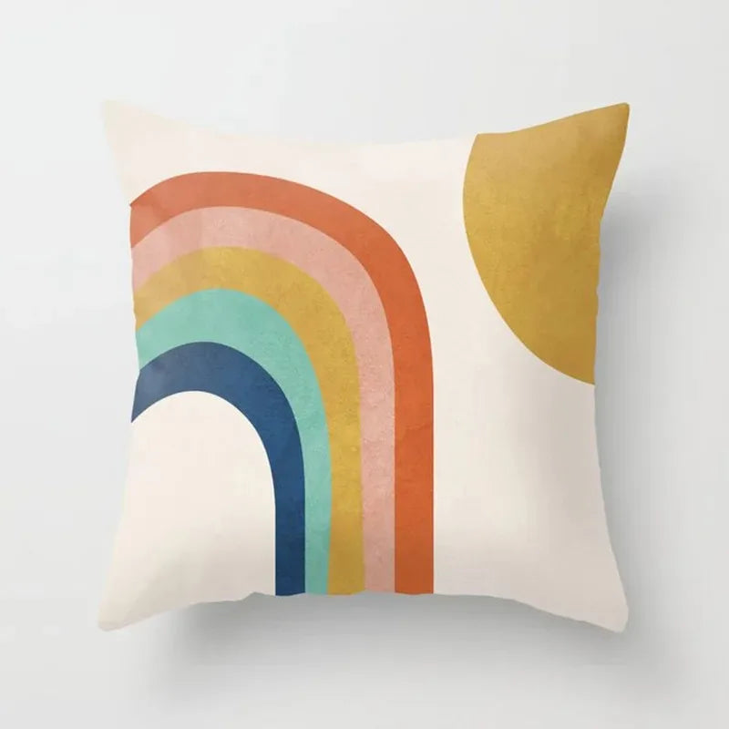 Soft Floral Pillow Cover for Home Decor