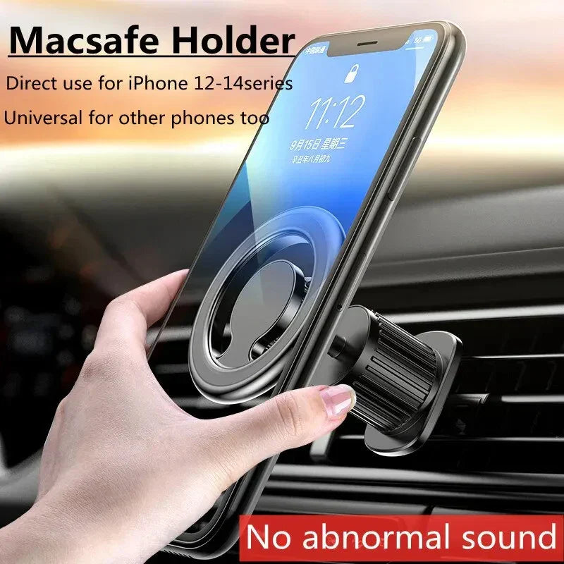 Easy Mount Magnetic Car Phone Holder 360° Rotation