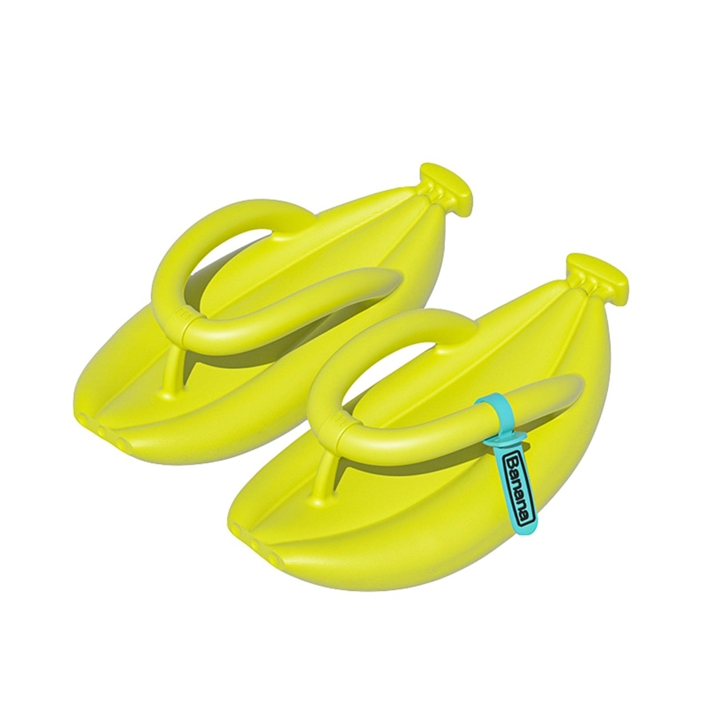 Soft Foamy Banana Flip Flop Sandals